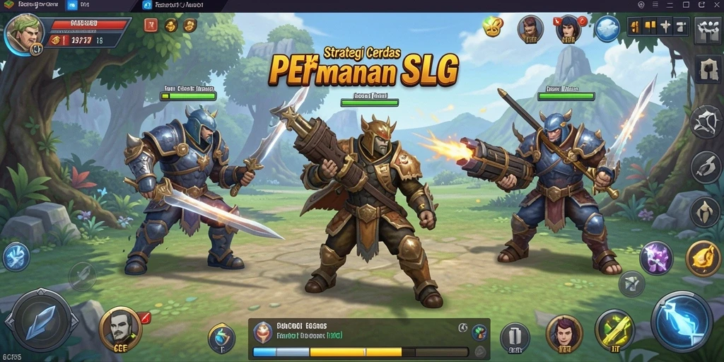 Gameplay menarik dalam 6CF dengan strategi dan pertempuran.