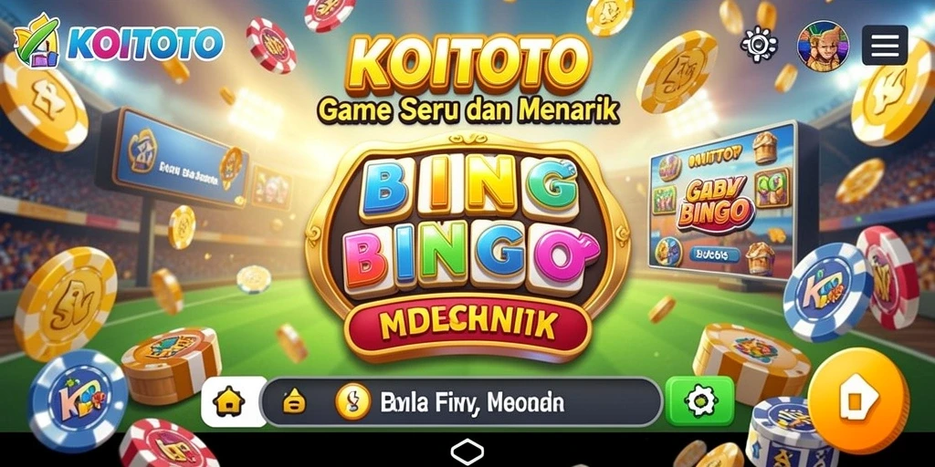 Tangkapan layar KOITOTO menampilkan suasana permainan Bingo yang seru.