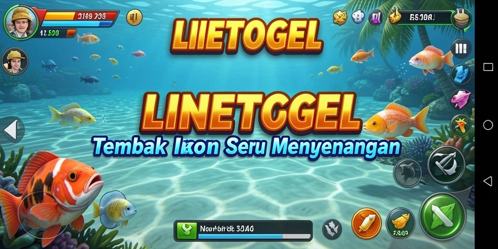 Gameplay seru di bawah laut dengan berbagai ikan dan senjata.